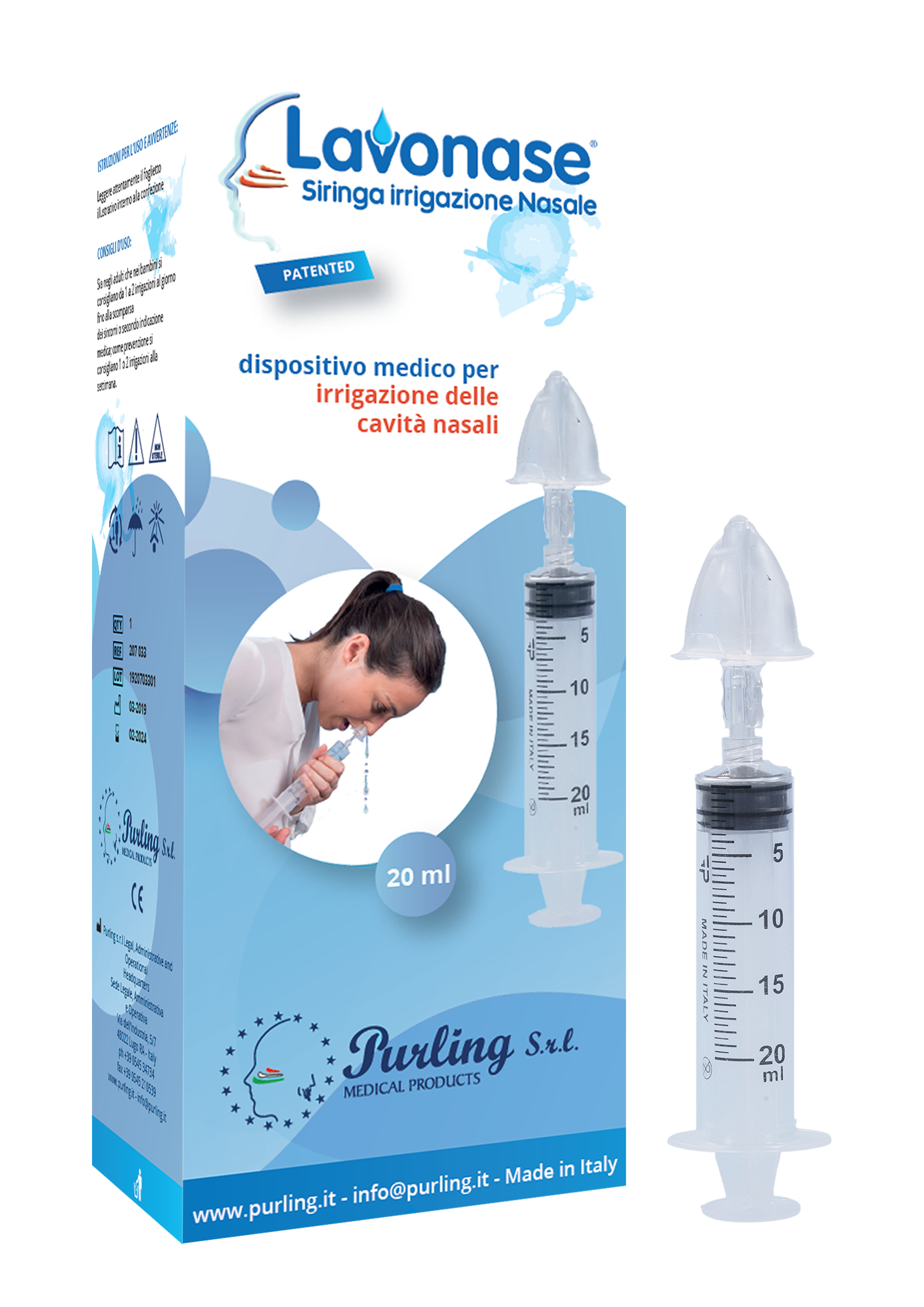 Purling - ❓Sai perché le siringhe spray di Lavonase ® Siringa Spray Nasale  hanno un getto così fine e nebulizzato? 💦 Nei neonati👶 e nei bambini  piccoli 👶🏼(<2 anni) c'è il rischio